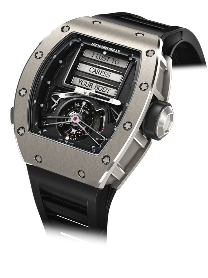Richard Mille Manual Winding Tourbillon Erotic Limited edition of 30 pieces RM69