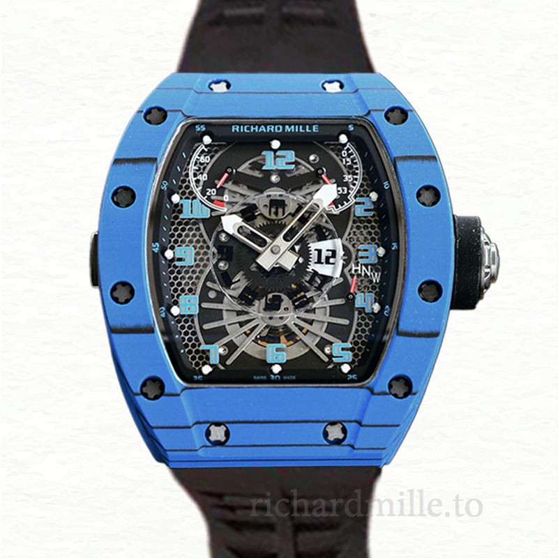 Richard Mille RM022 Automatic Men Black Dial Arabic Numeral Watch