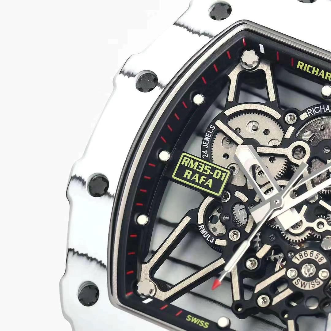 Richard Mille RM35-01 Rafael Nadal Replica Super Clone – NTPT Carbon Swiss Movement Best Quality