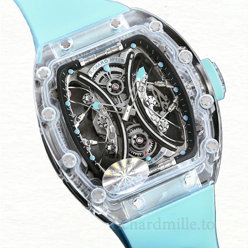 Richard Mille RM53-01 Automatic Men Watch Rubber Band