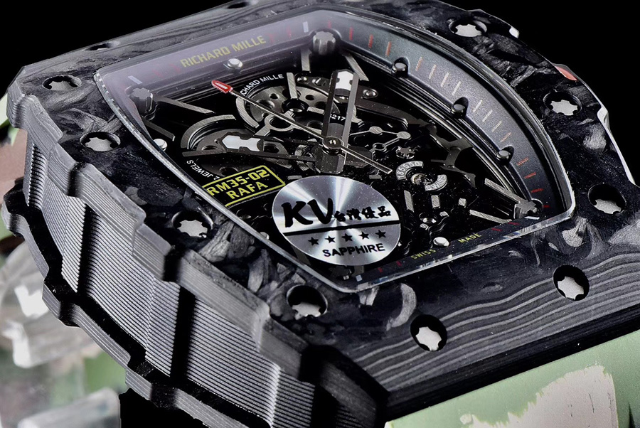 Richard Mille Replica RM35-02 V3 Upgraded Camouflage Strap