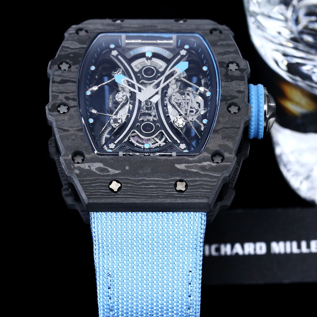 Richard Mille RM 53-01 Replica Tourbillon Pablo Mac Donough Watch – Swiss Precision & Carbon Fiber Case