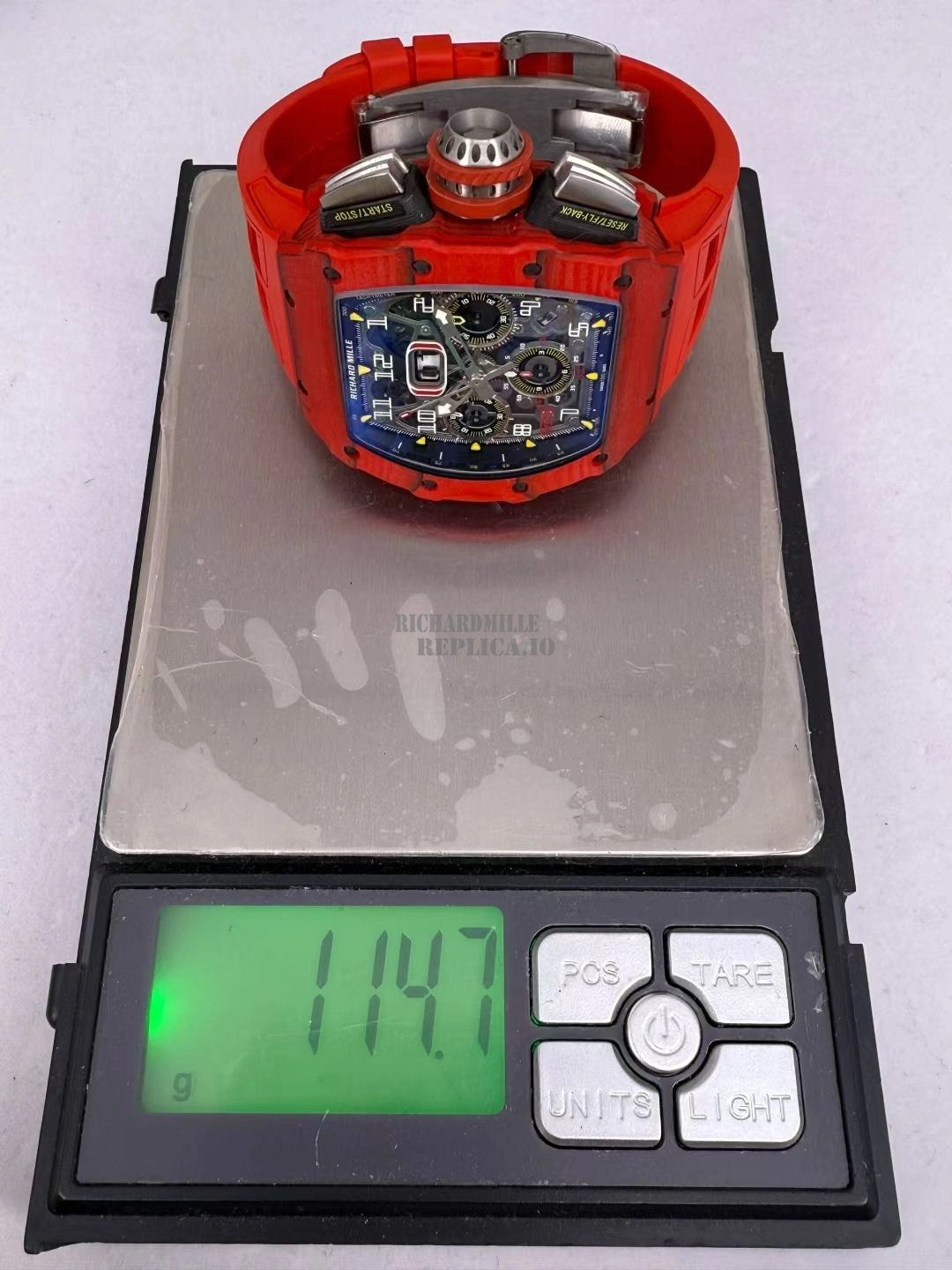 Richard Mille RM 11-03 Red Carbon Fiber Full Skeleton 7750 Automatic Replica Watch