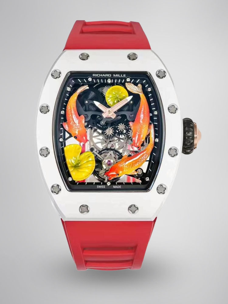 Best Swiss Replica RICHARD MILLE RM S10 Koi Tourbillon Watch – Quality Super Clone