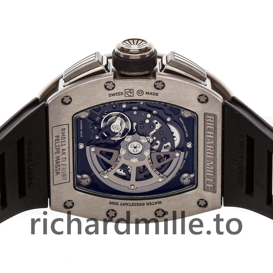 Richard Mille RM011 AK TI Skeletonized Dial Watch