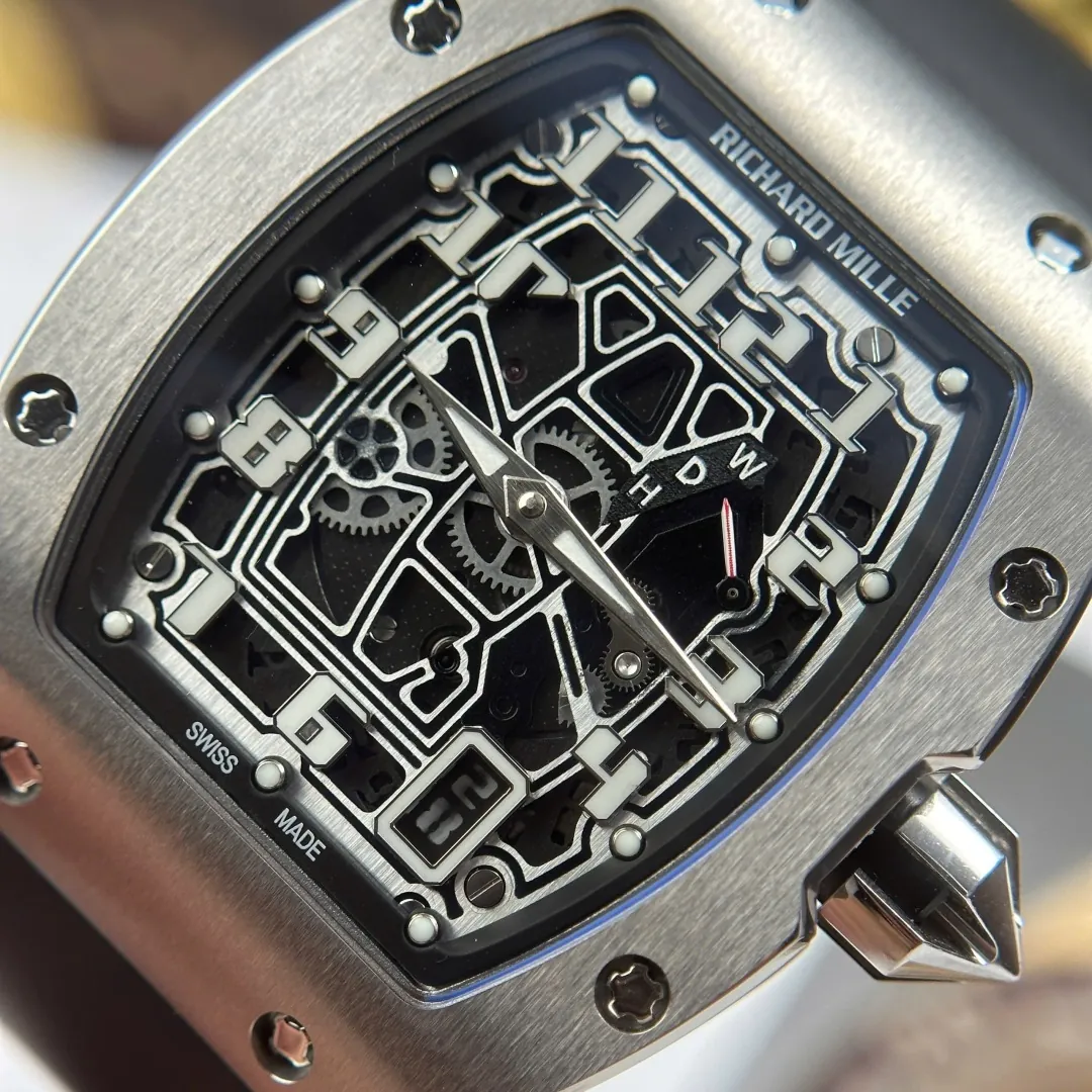 RICHARD MILLE RM 67-01 Extra Flat Super Clone Replica – Grade 5 Titanium