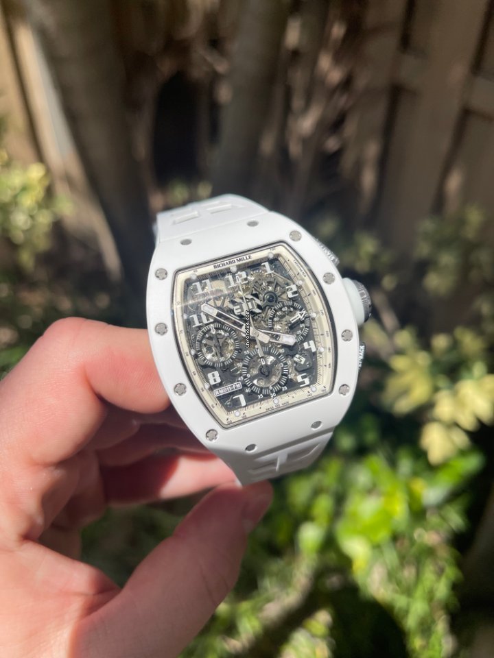 Richard Mille RM011-FM White Ghost Limited Edition Ceramic/NTPT RM11