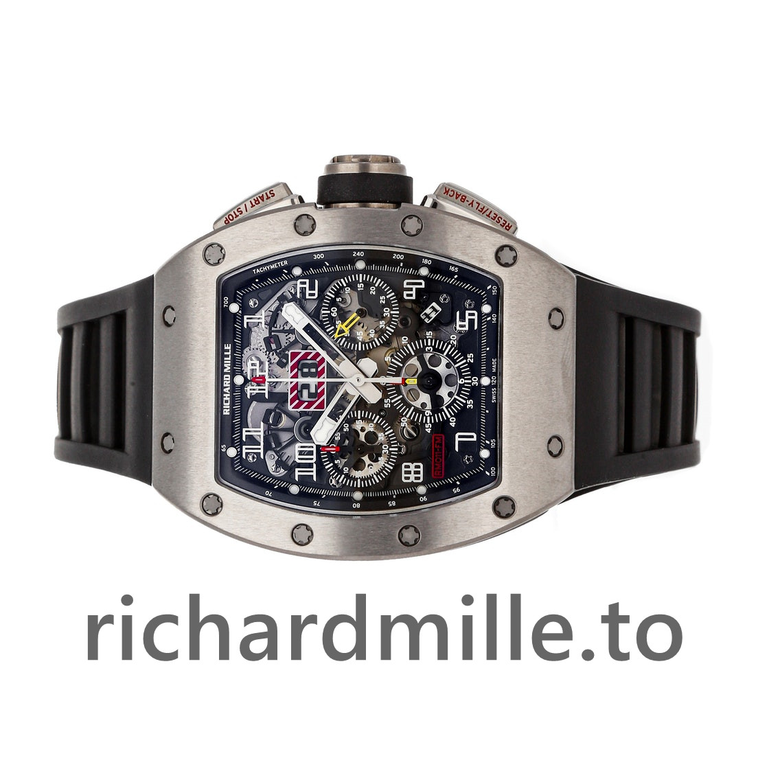 Richard Mille RM011 AK TI Skeletonized Dial Watch