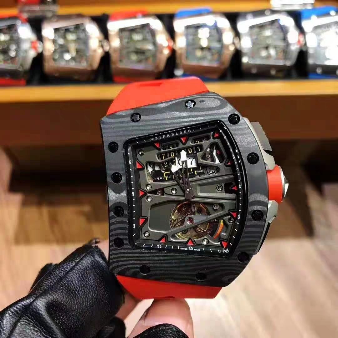 RM 70-01 Alain Prost Tourbillon Replica - Carbon TPT Super Clone Richard Mille Watch