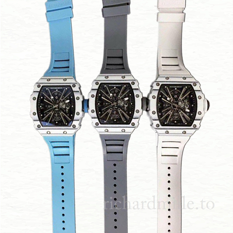 Richard Mille RM12-01 Mechanical Men Transparent Dial Watch