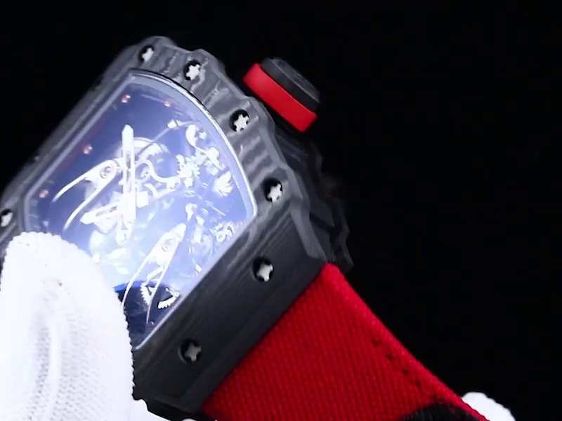 Swiss Richard Mille RM 27-02 Tourbillon Rafael Nadal Replica Watch – Lightweight Carbon Fiber Case, Skeleton Dial