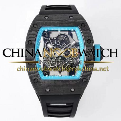 RM055 Yas Marina Circuit ZF NTPT Blue Dial Black Rubber Strap NH05A V3
