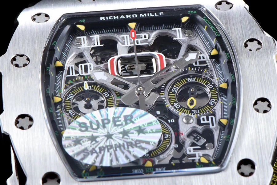 Richard Mille Replica RM 11-03 White Tape