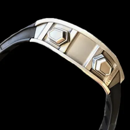 Richard Mille RM 069 Replica Funny Dial Skeleton Tourbillon Black Rubber Strap Luxury Men's Watch