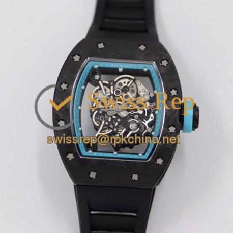 RM055 KVF V3 NTPT Blue Dial Black Rubber Strap M8215