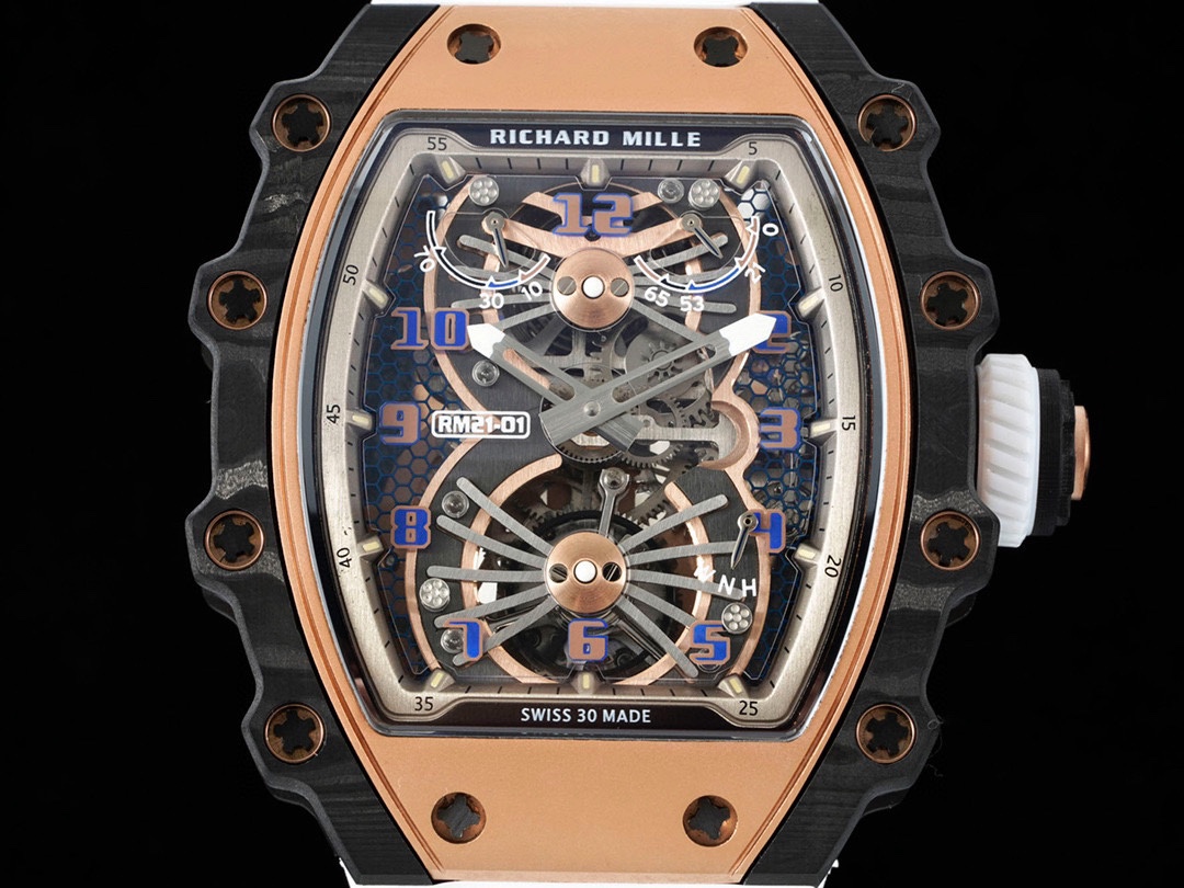 Best Richard Mille RM 21-01 Aerodynamic Tourbillon Replica Watch
