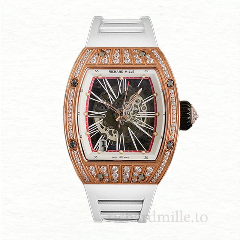 Richard Mille RM023 Automatic Men Roman Numeral Transparent Dial
