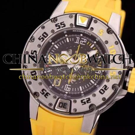 RM028 White PVD Black Dial Swiss 7751