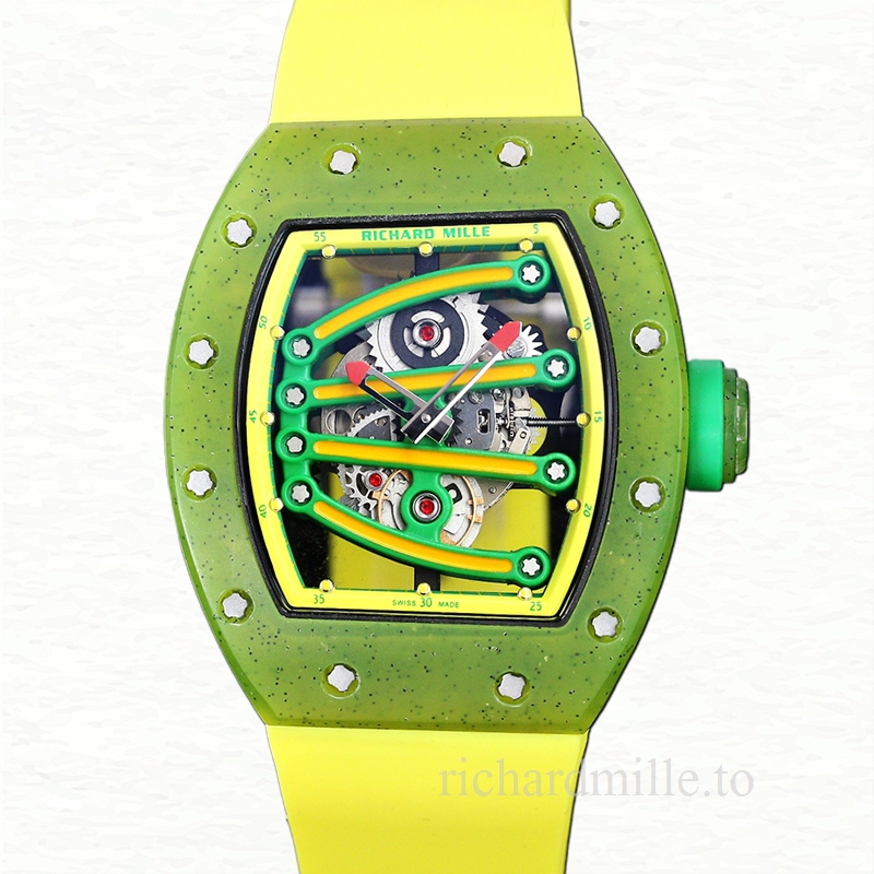 Richard Mille RM 56-01 Automatic Men Rubber Band Watch