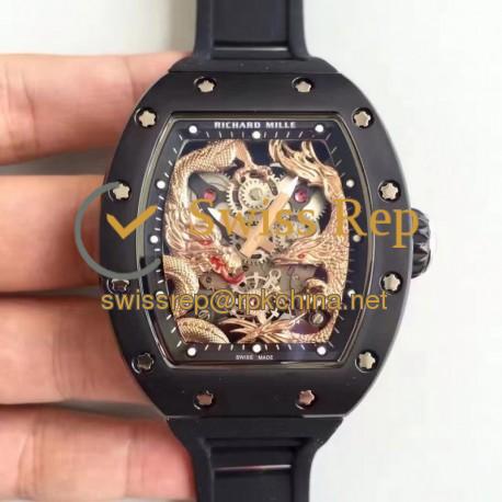 RM57-01 Jackie Chan PVD Rose Gold Dial Dial M9015
