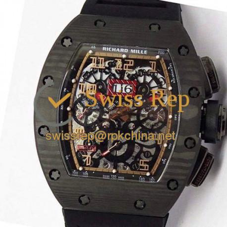 RM011-FM Felipe Massa Chrono Forged Carbon Gold Dial 7750