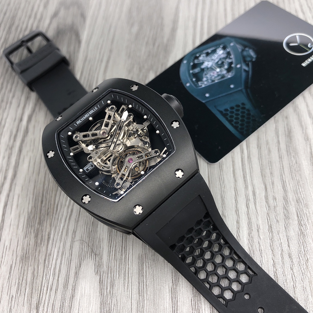 Replica Richard Mille RM 027 Watch with Swiss Movement 43mm Titanium Case