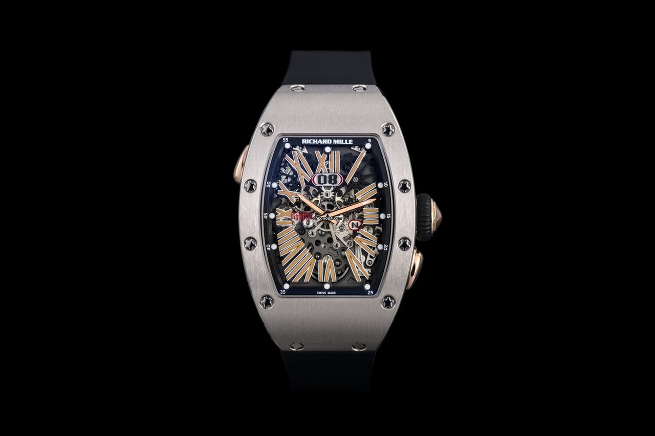 Richard Mille RM 037 White Gold 'Roman Dial'