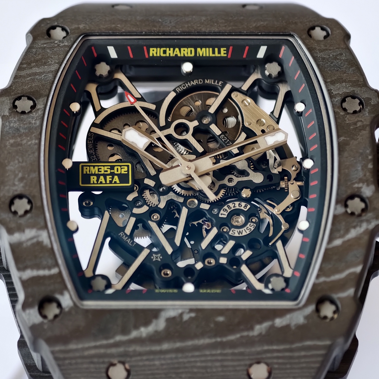 UMI Richard Mille RM 35-02 Rafael Nadal Carbon TPT Best Super Clone