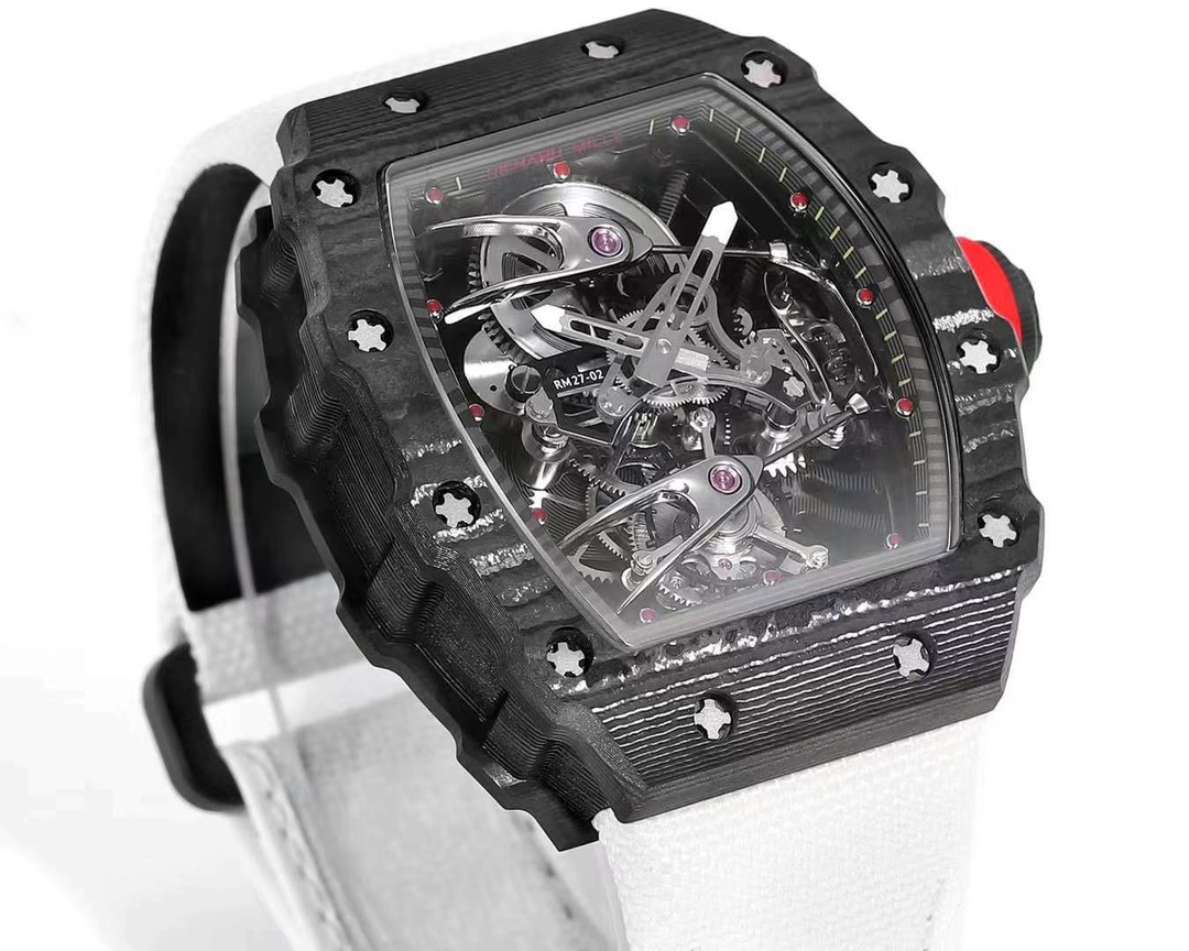 Swiss Richard Mille RM 27-02 Replica Watch – Swiss Tourbillon, Ultra-Light Carbon Case, Premium Skeleton Dial