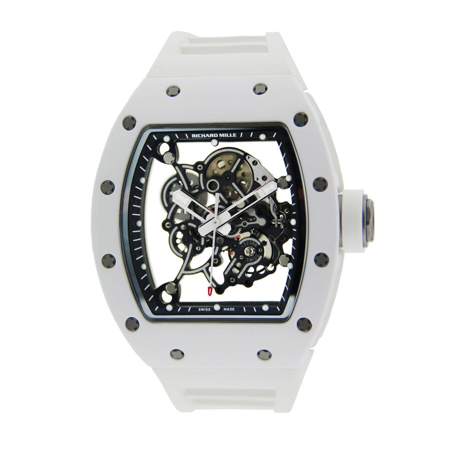 Richard Mille Bubba Watson White Ceramic Watch RM055
