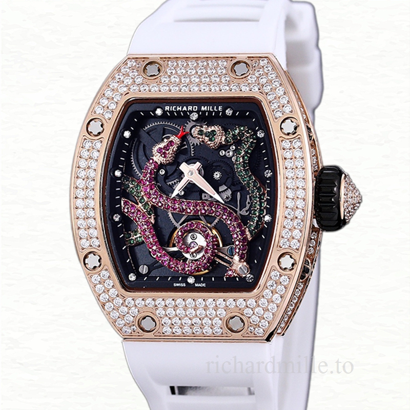 Richard Mille RM 026 Automatic Unisex Stainless Steel Transparent Dial Watch