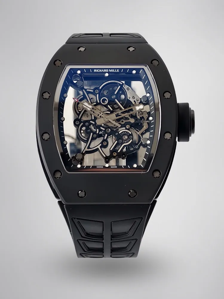UMI Richard Mille RM 055 Bubba Watson Black Ceramic Skeleton RMUL2 Super Clone Watch
