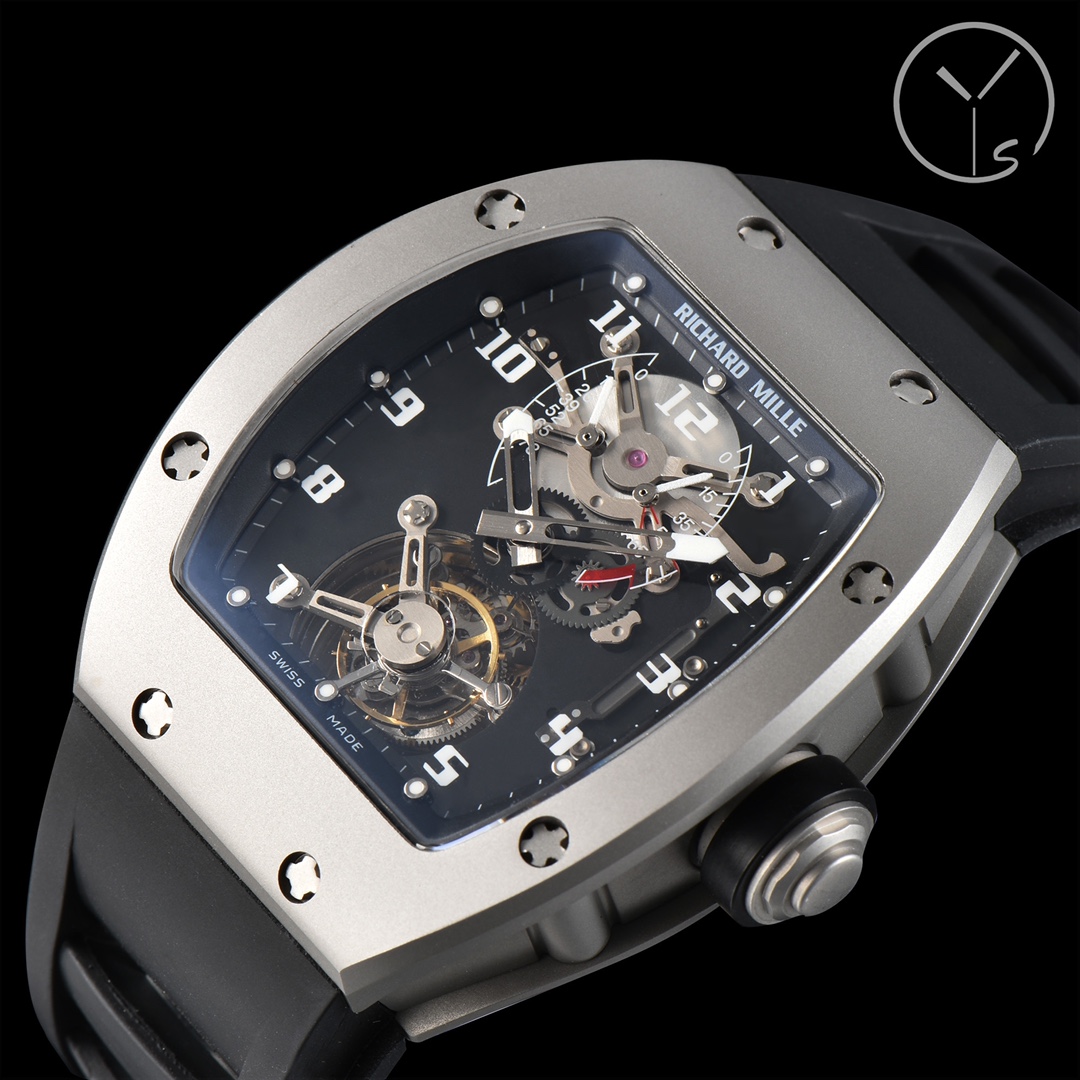Replica Richard Mille RM001 Super Clone Tourbillon – Best Titanium Skeleton Watch