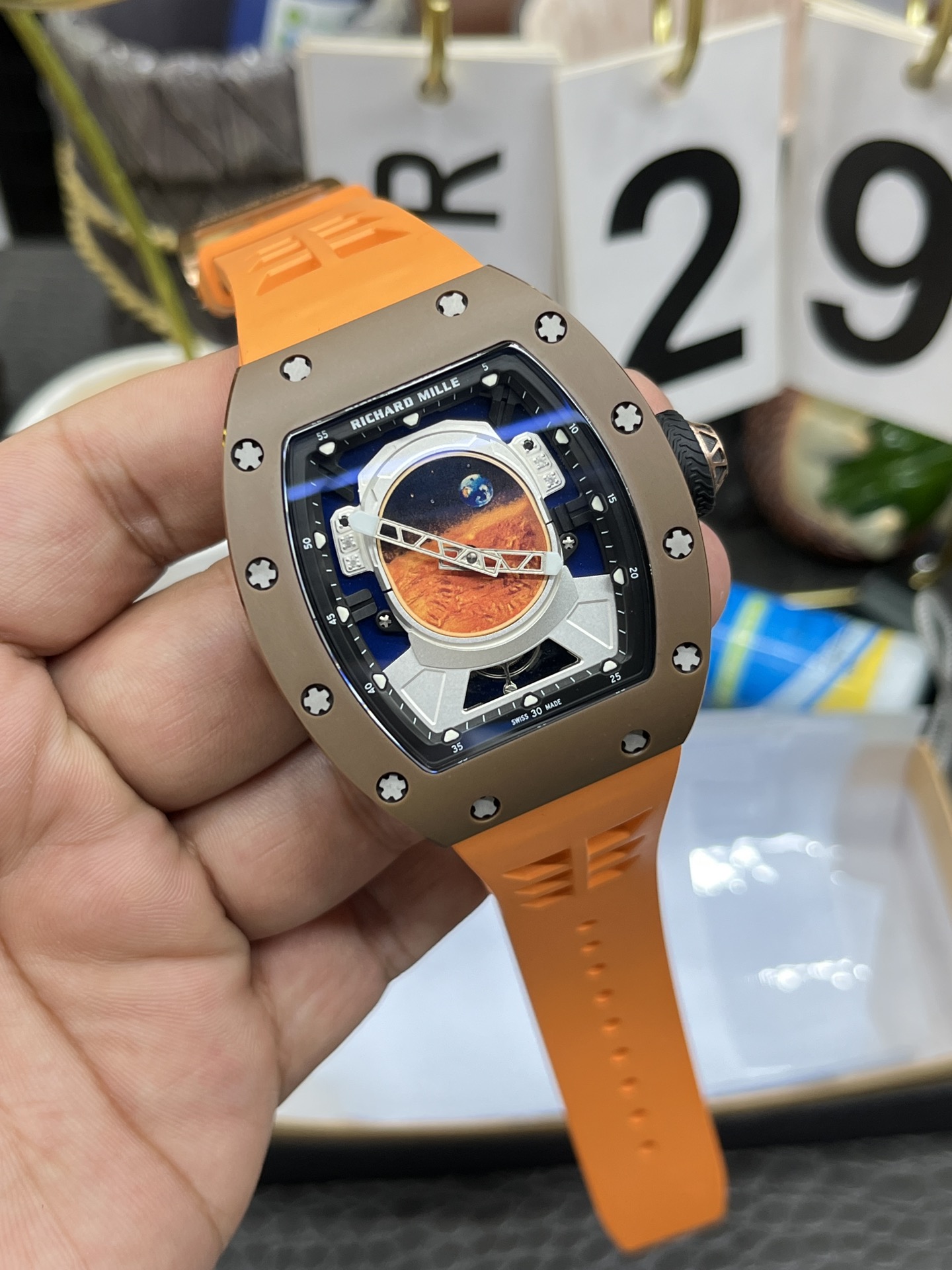 Replica Richard Mille RM52-05 Mars Mission Swiss Tourbillon Watch