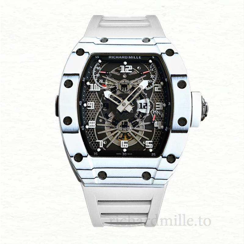 Richard Mille RM022 Automatic Men Rubber Band Arabic Numeral