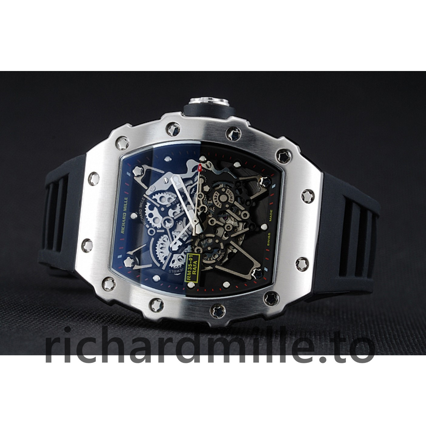 Richard Mille RM 35-01 Rafa 1454198 Black Dial Rubber Watch