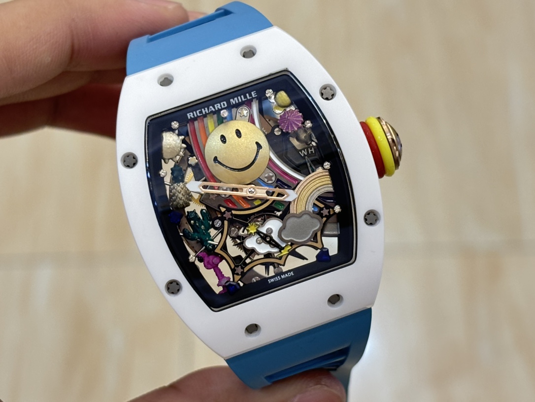 Best Swiss RM 88 Smiley Replica Watch – Playful Tourbillon Masterpiece
