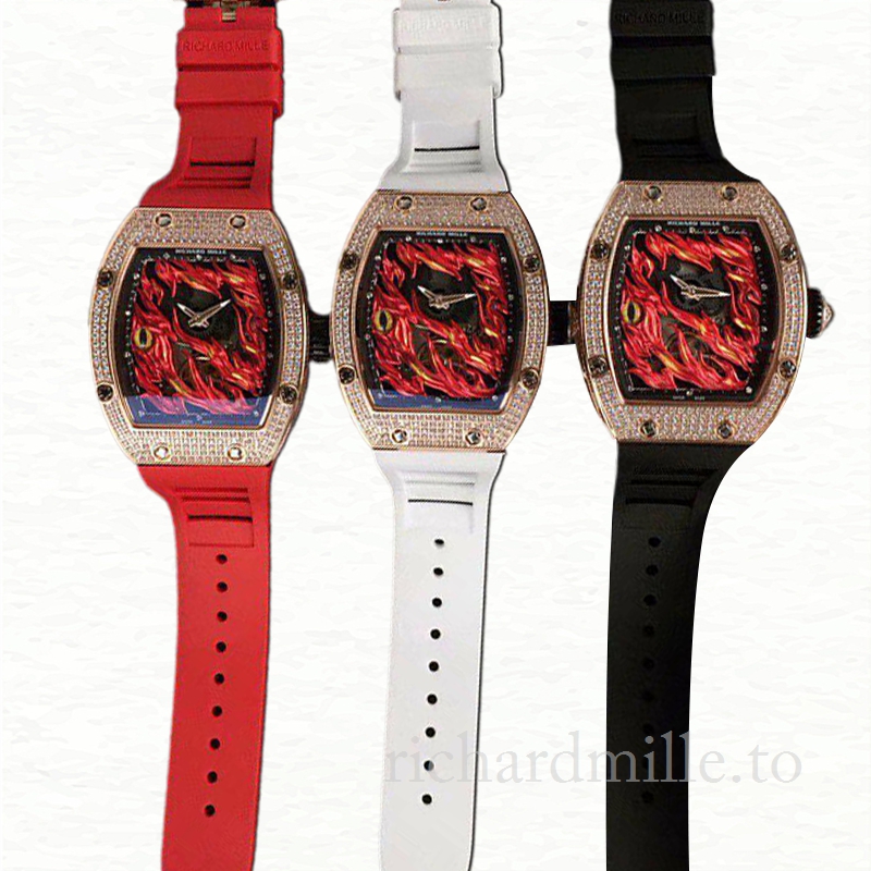 Richard Mille RM26-02 Men Hand Wind Watch Diamond Bezel