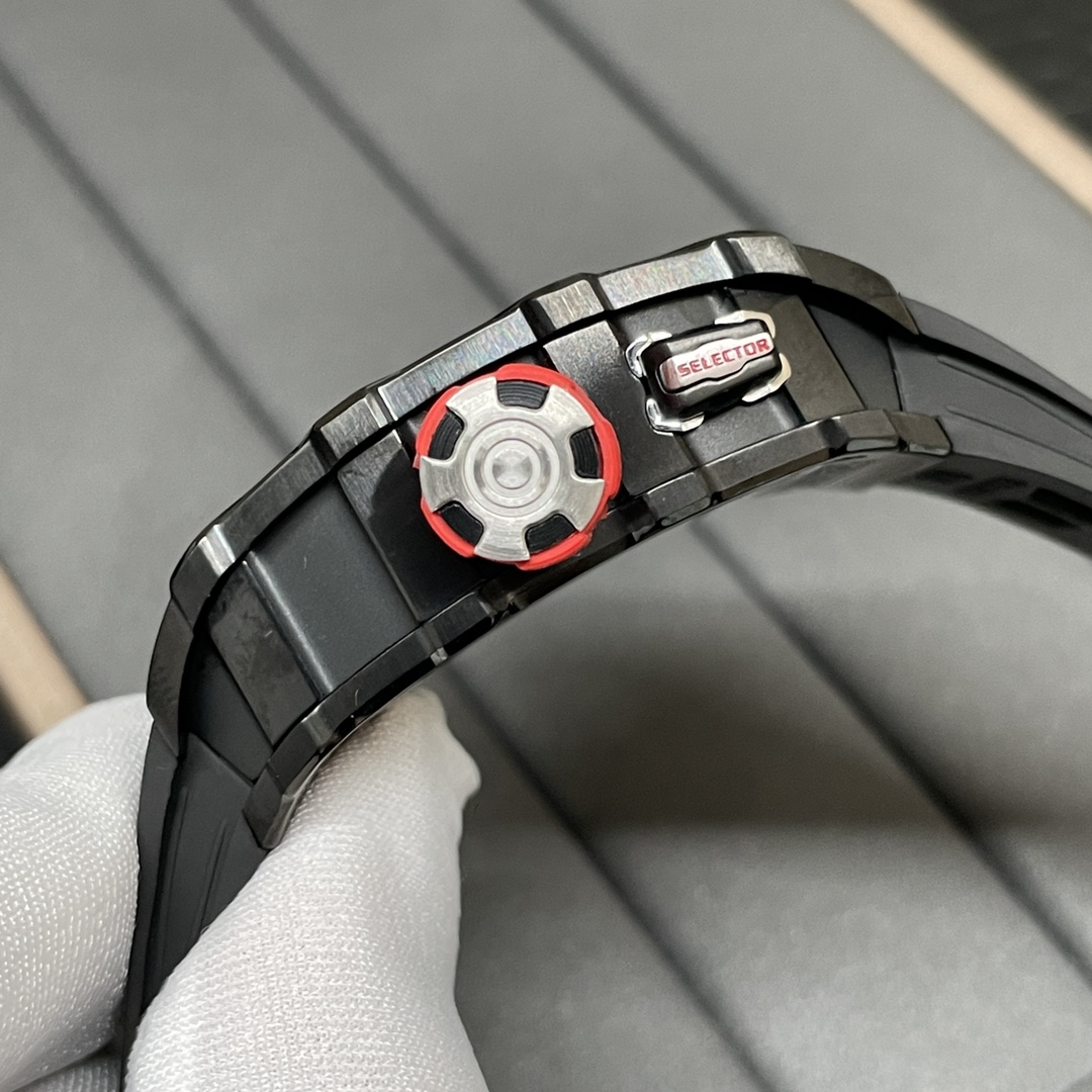Richard Mille RM 035-03 Rafael Nadal Super Clone Skeleton Dial Swiss Movement 43mm Replica Watch