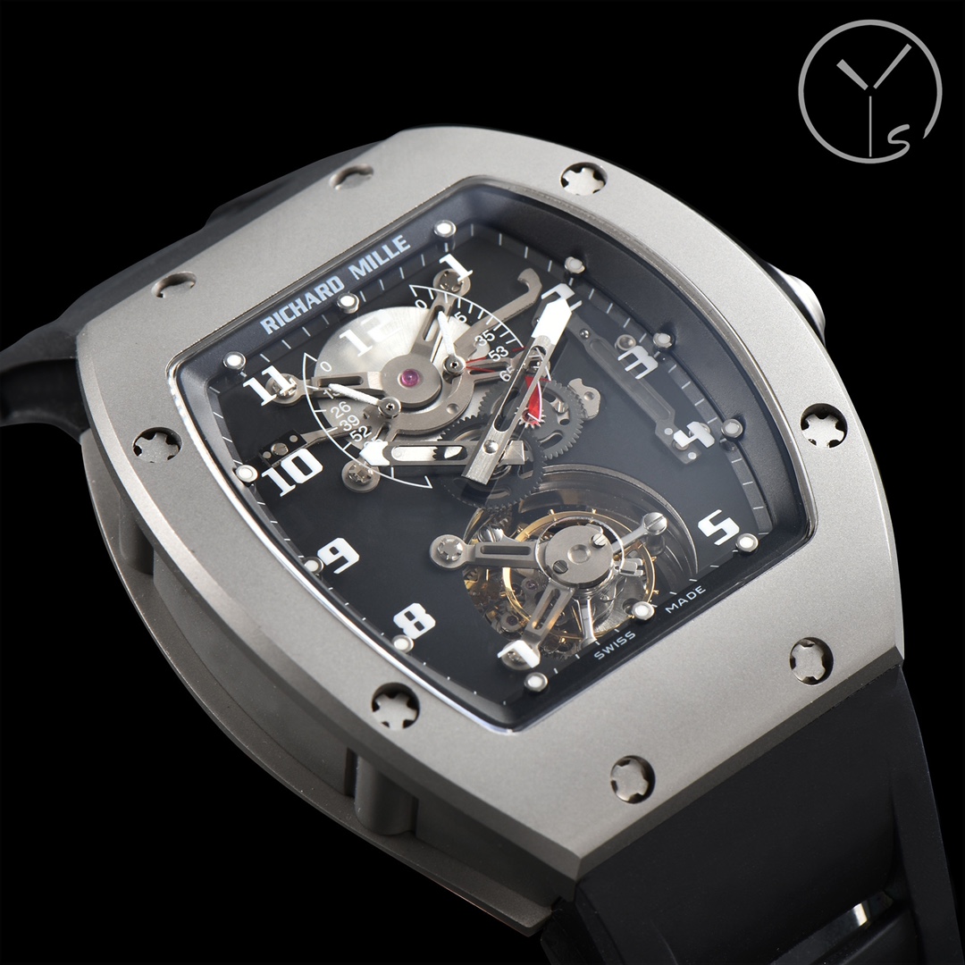 Replica Richard Mille RM001 Super Clone Tourbillon – Best Titanium Skeleton Watch