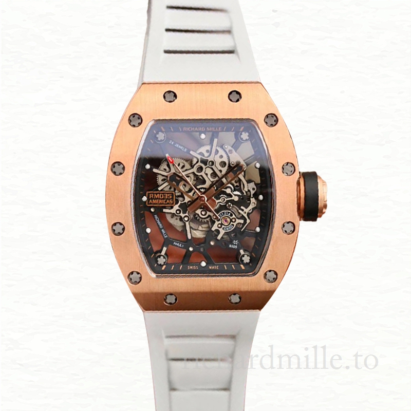 Richard Mille RM035 Mechanical Men Watch Stainless Steel