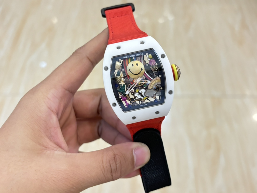 Best Fake Richard Mille RM 88 Smiley Replica – Swiss Tourbillon, Sport Style