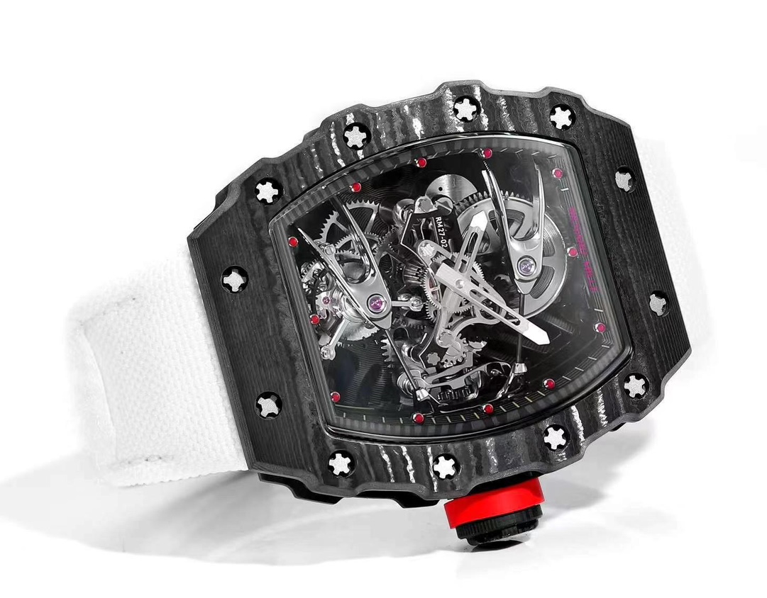 Swiss Richard Mille RM 27-02 Replica Watch – Swiss Tourbillon, Ultra-Light Carbon Case, Premium Skeleton Dial
