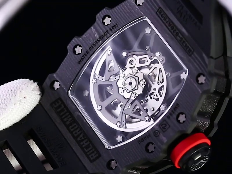 Best Richard Mille RM 35-02 Replica – Bold Carbon Fiber Case and Premium Skeletonized Dial Design