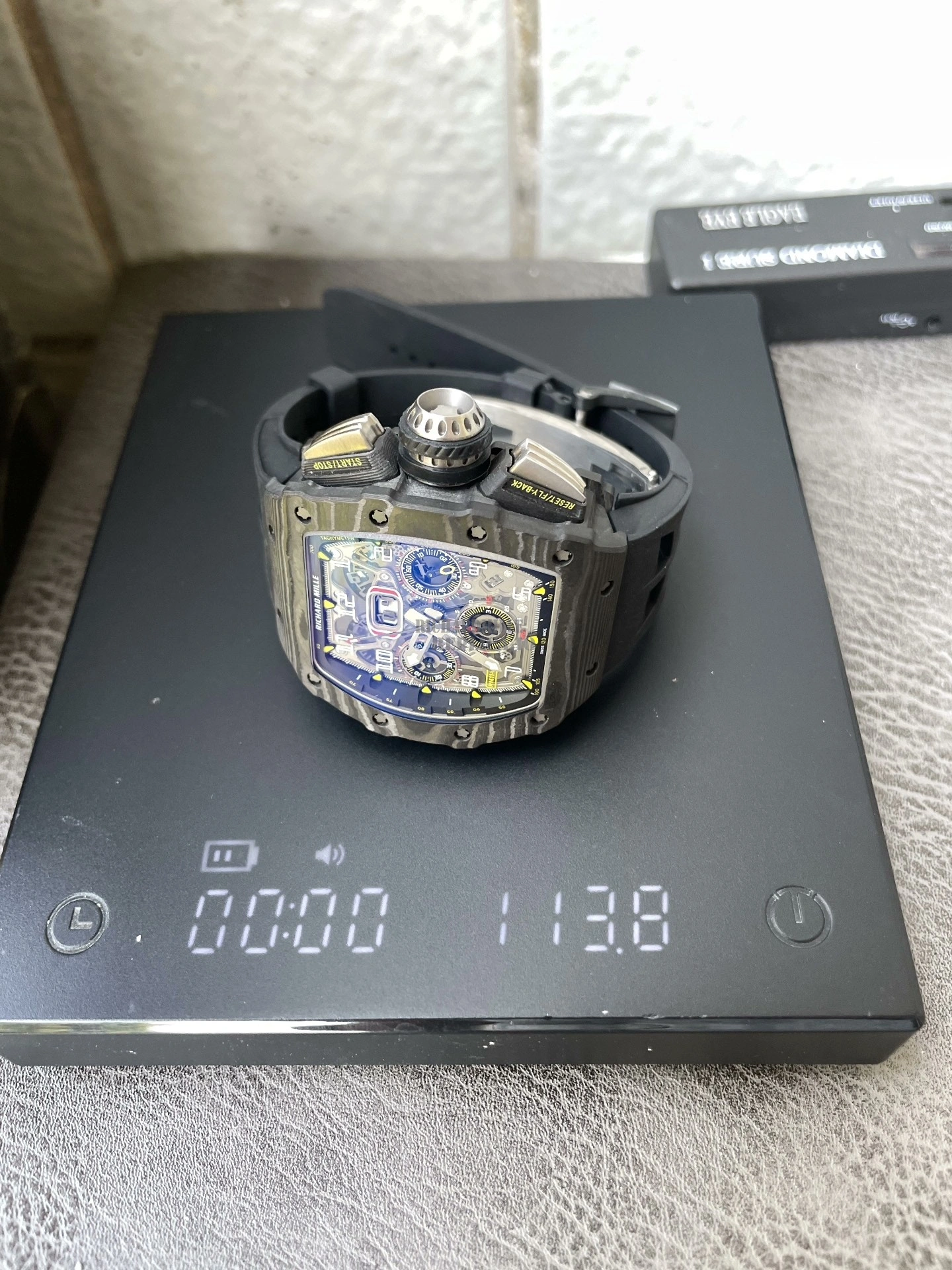 Super Clone RM11-03 Black Magic Richard Mille NTPT Carbon Fiber Full Skeleton 7750