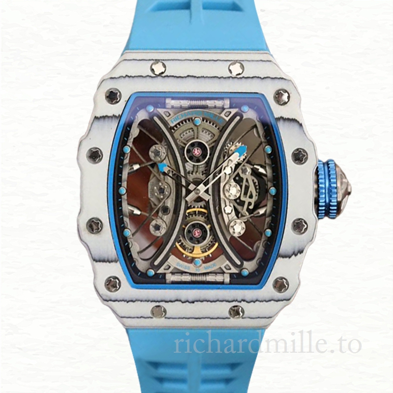 Richard Mille RM53-01 Mechanical Men Transparent Dial Watch