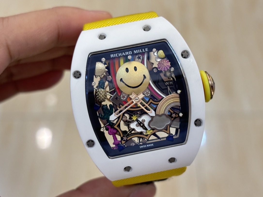 Replica Richard Mille RM 88 Smiley Super Clone Watch – Swiss Automatic Tourbillon, Openworked Dial