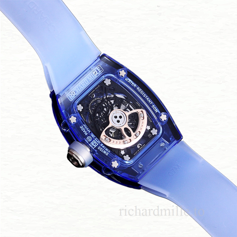 Richard Mille RM 07-02 Automatic Ladies Watch Acrylic Rubber Band