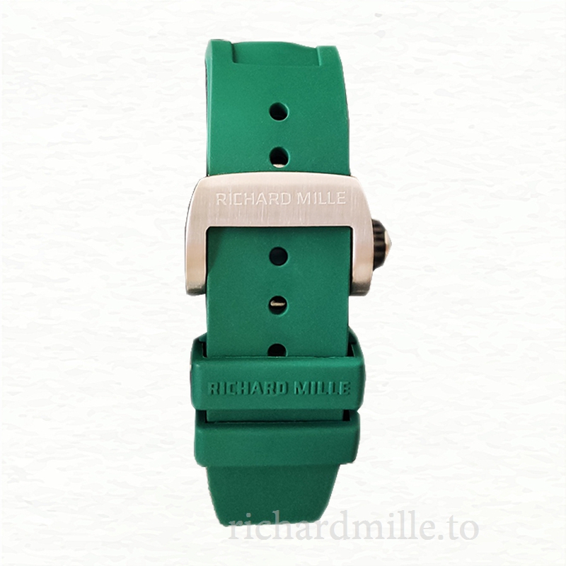 Richard Mille RM52-02 Mechanical Men Watch Rubber Band Diamond Bezel