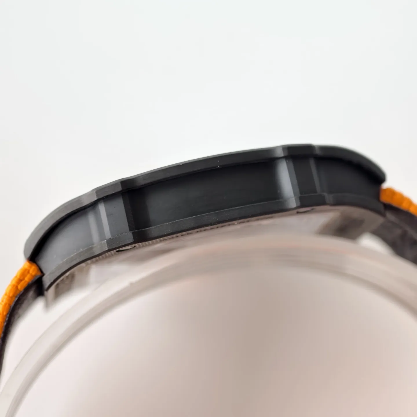 UMI Richard Mille RM 67-02 McLaren Lando Norris Black Carbon TPT Orange Fabric Strap Replica Watch